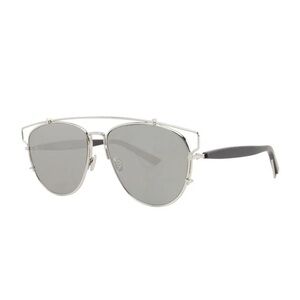 CHRISTIAN DIOR Technologic Aviator Sunglasses Silver